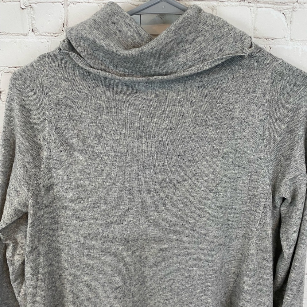Anthropologie Sparrow Gray Cowl Neck Sweater Dress size XS NWT - Picture 8 of 8